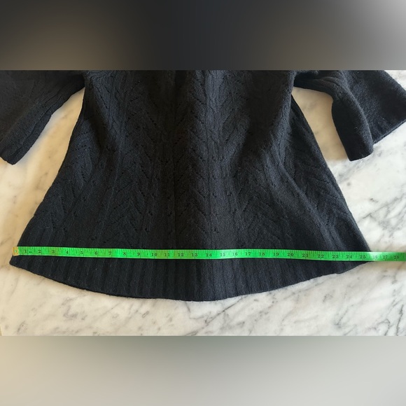 JUICY COUTURE Black Cashmere Cardigan Sweater - Women’s Size M - Picture 12 of 12